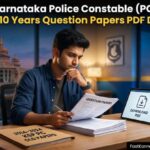 Karnataka KSP Police Constable Previous Year Question Papers PDF Download
