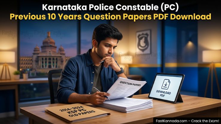 Karnataka KSP Police Constable Previous Year Question Papers PDF Download
