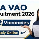 Official Notification banner of KEA VAO Recruitment 2026 for 572 Village Administrative Officer posts.